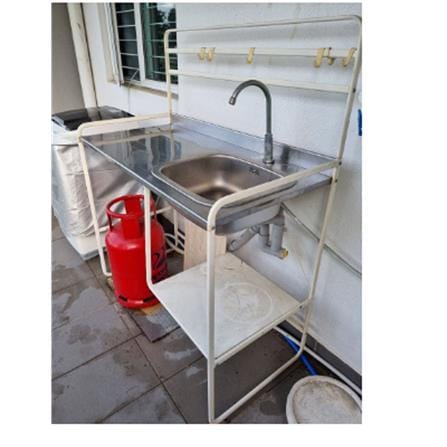 CABANA SINK FAUCET CB3803 SS (PSCCF/E)