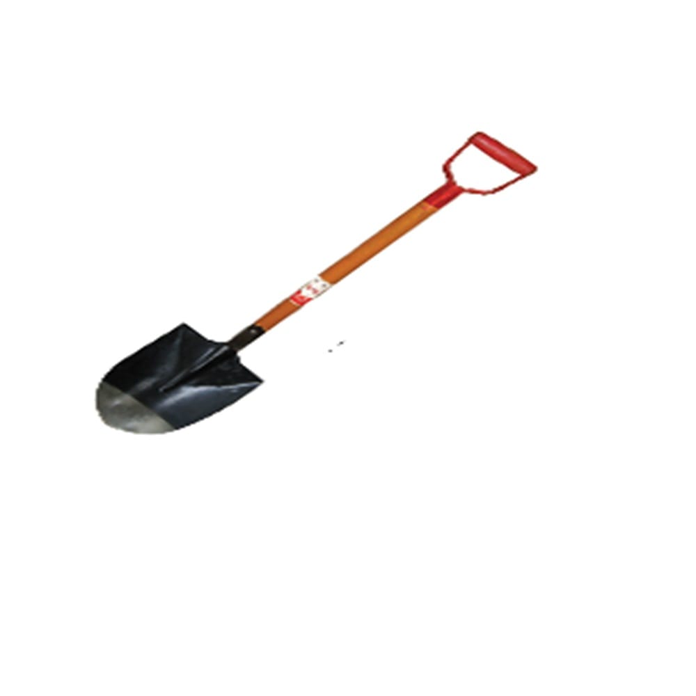 SHARP SHOVEL WITH WOODEN HANDLE RUSA W20.7xD7.3xH90.7CM