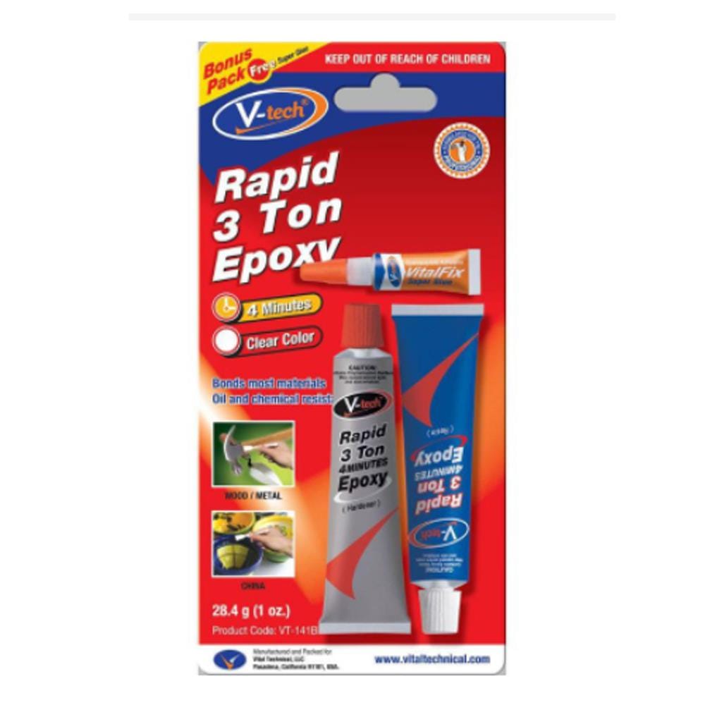 V-TECH RAPID 3 TON 4 MINUTES EPOXY VT-141B1 24.8G