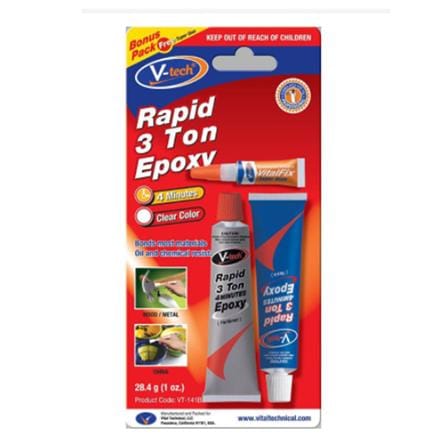 V-TECH RAPID 3 TON 4 MINUTES EPOXY VT-141B1 24.8G