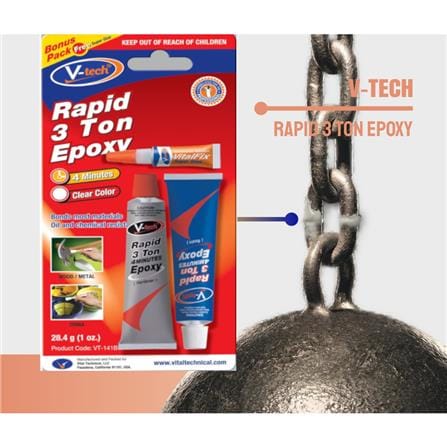 V-TECH RAPID 3 TON 4 MINUTES EPOXY VT-141B1 24.8G