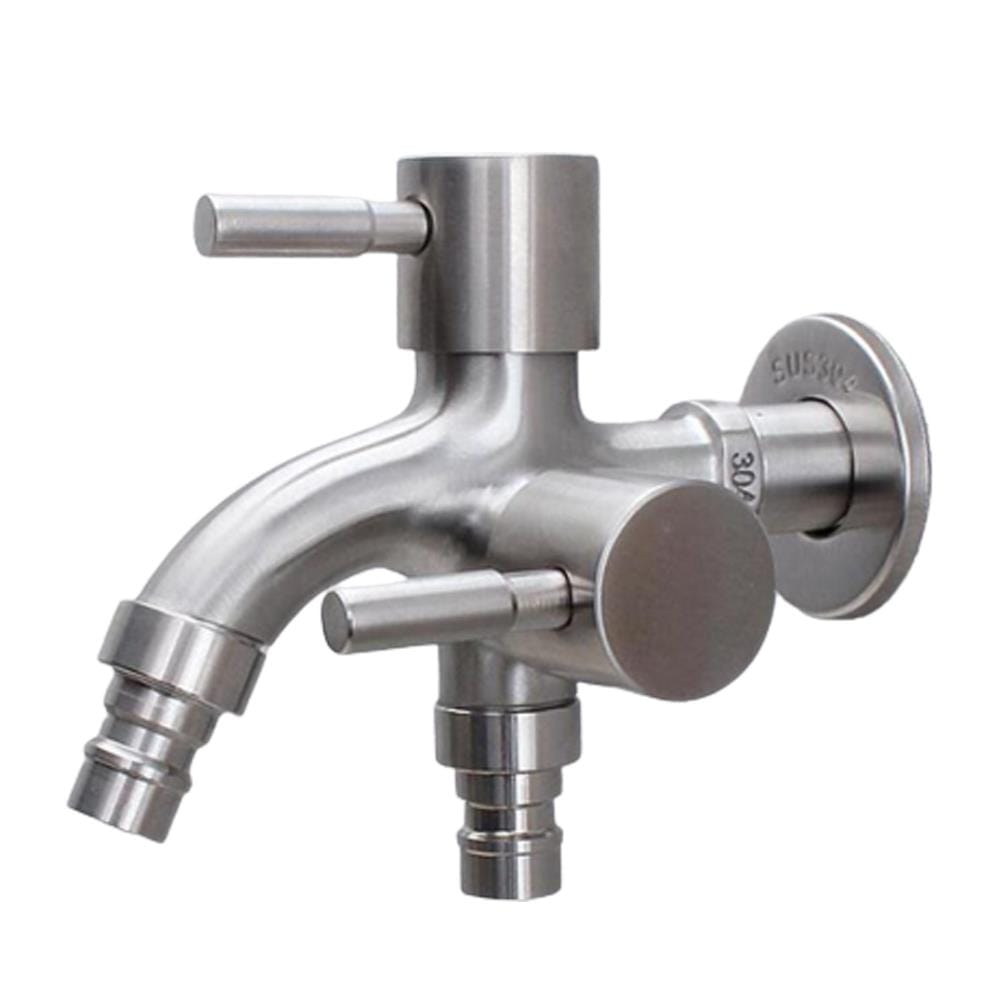 TRUFLO WALL TAP 2 WAYS BT-L02W1S-1TPCRM SS304 H11XW14XD6 CM