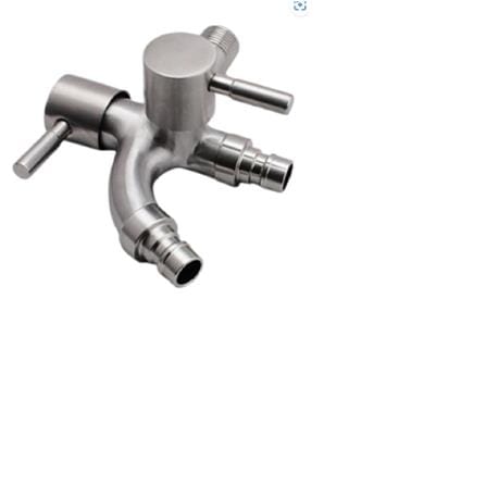 TRUFLO WALL TAP 2 WAYS BT-L02W1S-1TPCRM SS304 H11XW14XD6 CM