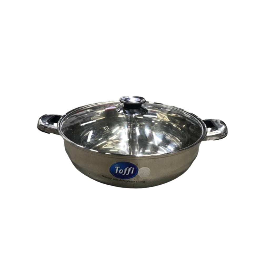 STEAMBOAT POT+LID 28CM-B2828G