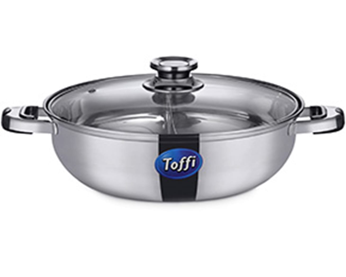 STEAMBOAT POT WITH SEPARATOR+LID28CM B3128G