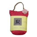 HOME+ BAMBOO CHARCOAL SACHET WITH STRING 120G RED