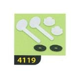 WATERTEC TOILET SEAT HINGE SET ROUND FMS-TH0010-1 (H6XW3XD3 CM)