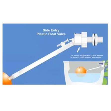 WATERTEC TOILET FLOATING VALVE ARM 9"FMS-FV0100-1