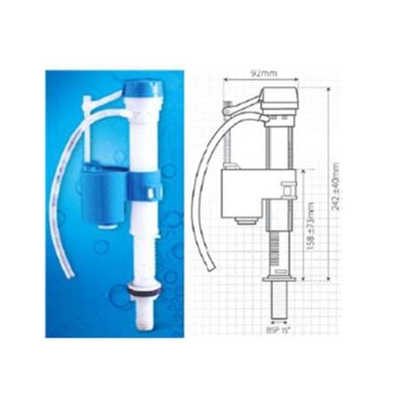 WATERTEC WATER INLET ADJUSTABLEE FMS-FV0030-1AP WHITE