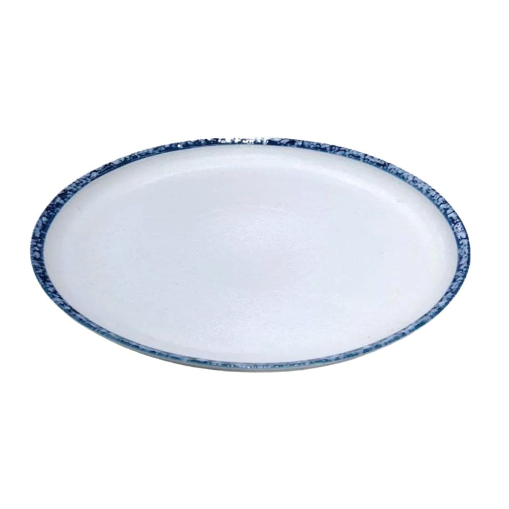 FLAT PLATE PORCELA 10" (G.BLUE) B1058F