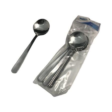 TOFFI DESSERT SOUP SPOON 6PCS S/S-F3012