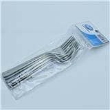 TOFFI DESSERT  FORK 6PCS S/S-F3011