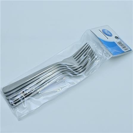 TOFFI DESSERT  FORK 6PCS S/S-F3011