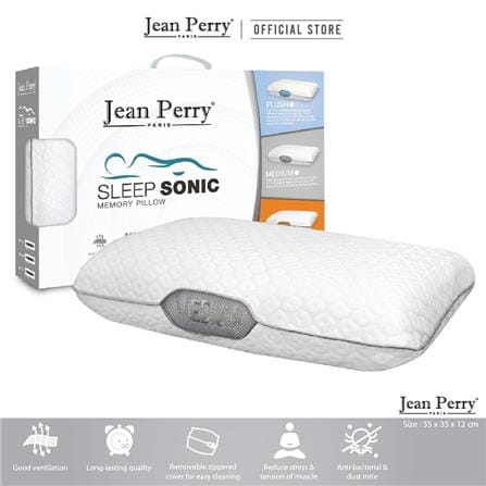JEAN PERRY HEALTHY PILLOW SLEEP SONIC 60X40 120601 WHITE
