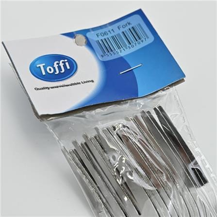 TOFFI DESSERT  FORK 12PCS S/S F0611