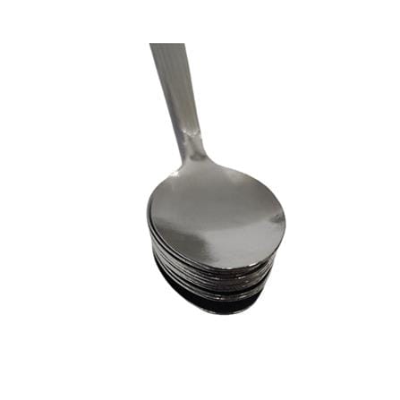 TOFFI DESSERT SPOON 12PCS S/S F0613