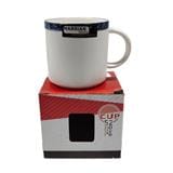 MUG PORCELAIN 12OZ (G.BLUE) B730
