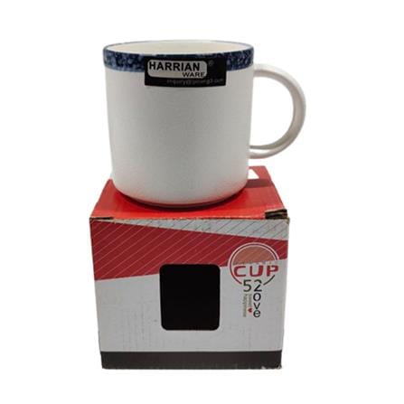 MUG PORCELAIN 12OZ (G.BLUE) B730