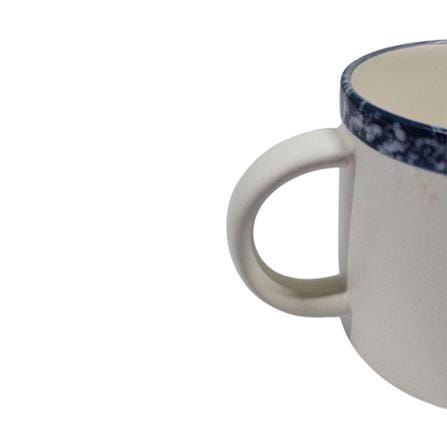 MUG PORCELAIN 12OZ (G.BLUE) B730