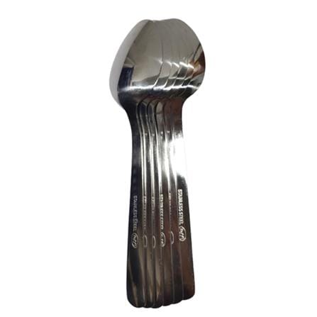 TOFFI DESSERT SPOON 6PCS S/S-F3013