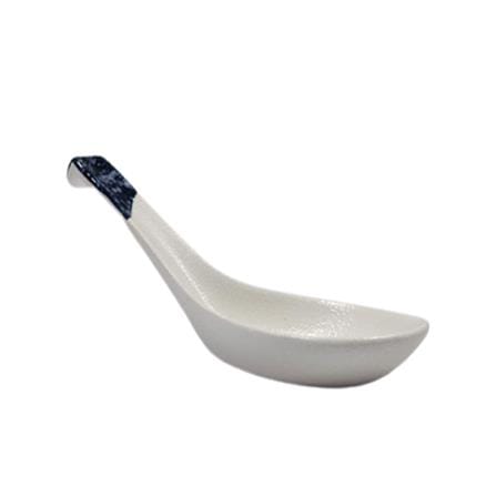 SOUP SPOON PORCELAIN (G.BLUE) B580