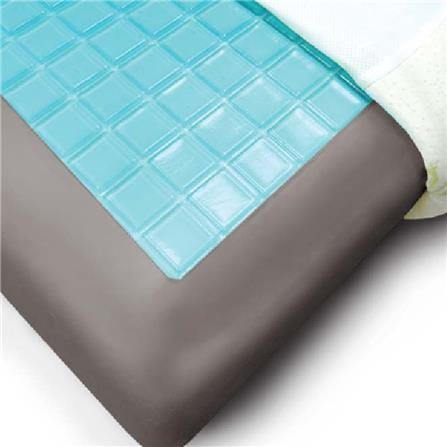 JEAN PERRY HEALTHY PILLOW BAMBOO CHARCOAL GEL CLASSIC MEMORY 60X40 WHITE