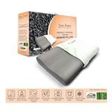 JEAN PERRY HEALTHY PILLOW BAMBOO CHARCOAL CONTOUR MEMORY 60X40 WHITE