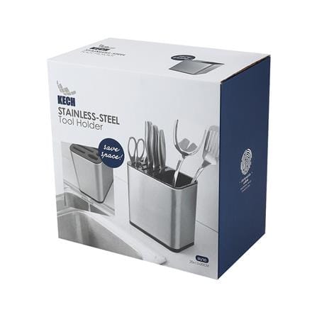 CUTLERY HOLDER KECH STAINLESS STEEL
