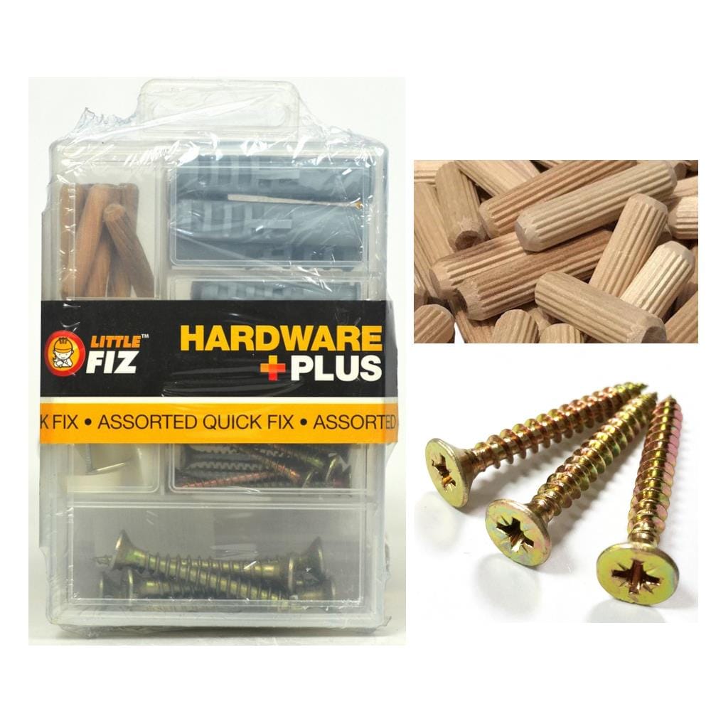 LITTLE FIZ FURNITURE CHIPBOARD SCREW SET 0405