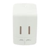 MOYA WALL-MOUNTED DOUBLE SOAP DISPENSER MOYA MS 054 WHITE