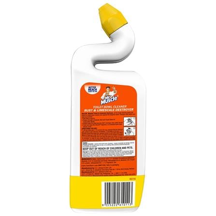 MR MUSCLE TOILET BOWL CLEANER TWIN PACK 500ML POWER MAX
