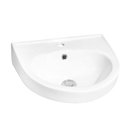 CABANA WASHBASIN WALL HUNG SET CGB9032B+SRWT5837 WHITE