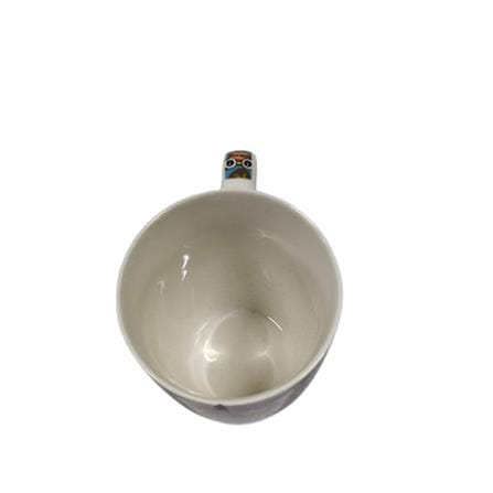 PAINTED CERAMIC CUP-SPIRAL HG24