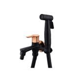 SORENTO RINSING SPRAY HAND BIDET SET SRT102-ROSE GOLD AND MATT BLACK