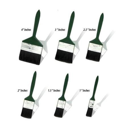 RAINBOW 380 PAINT BRUSH 2" NYLON (GREEN-BLACK)