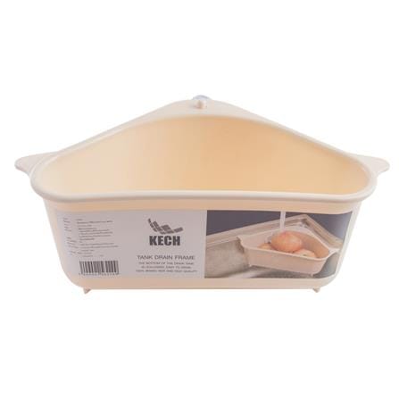 CORNER SINK STRAINER BASKET KECH IVORY