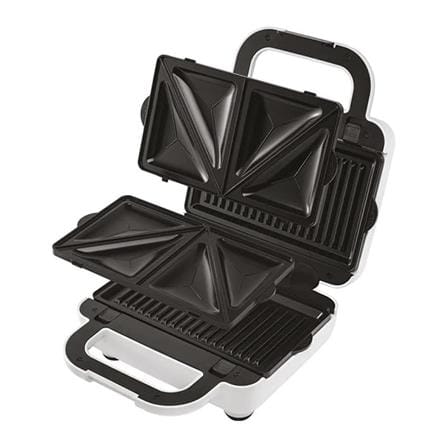KENWOOD SANDWICH MAKER SMP84.C0WH 700WATT WAFFLE/GRILL/SANDWICH