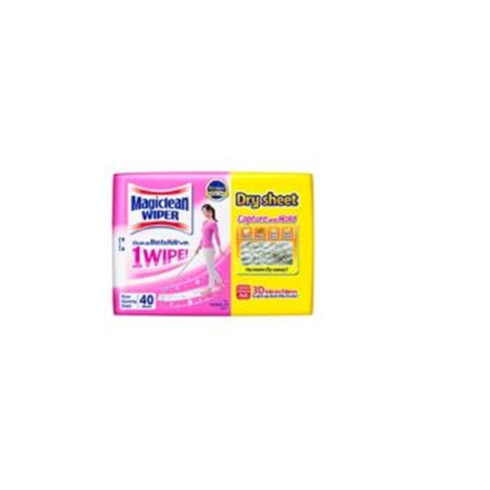 MAGICLEAN FLOOR WIPER DRY SHEET 40 PCS