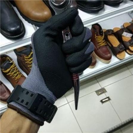 SAFETY JOGGER #8 BLACK/GRAY