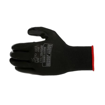SUPERPRO HARRY SAFETY JOGGER HAND GLOVE-1 PAIR 4121 9L BLACK