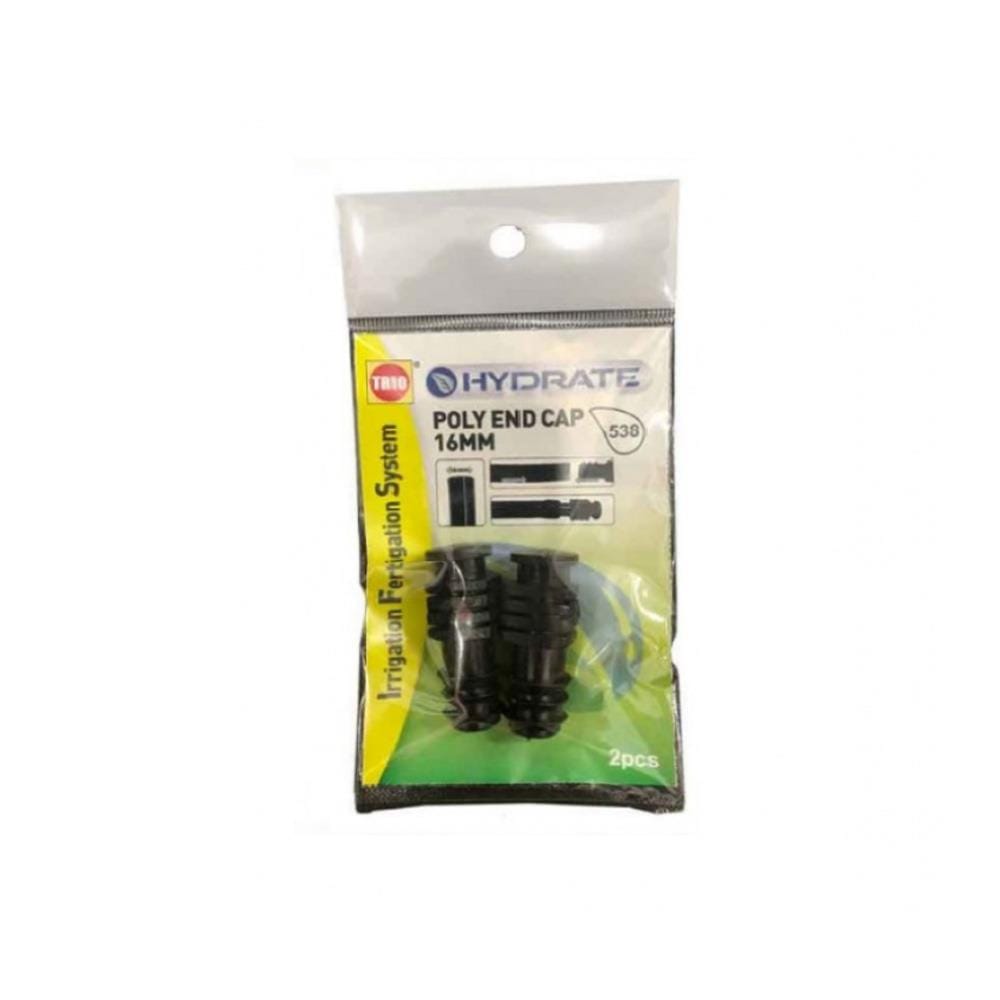 TRIO HYDRATE POLY END CAP 2PCS/PACK
