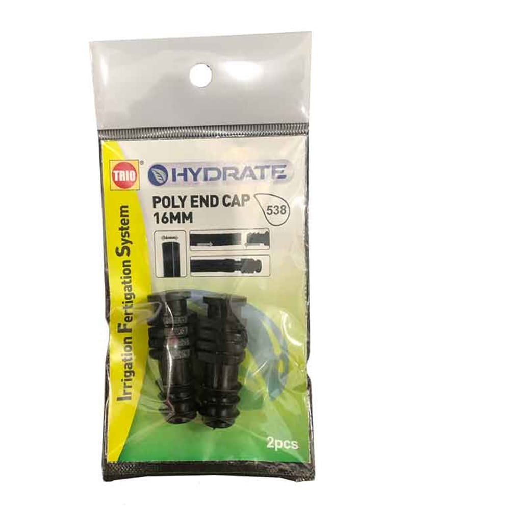 TRIO HYDRATE POLY END CAP 2PCS/PACK