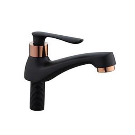 CABANA BASIN FAUCET CB2830-BL BLACK AND ROSE GOLD H8XW5XD12 CM