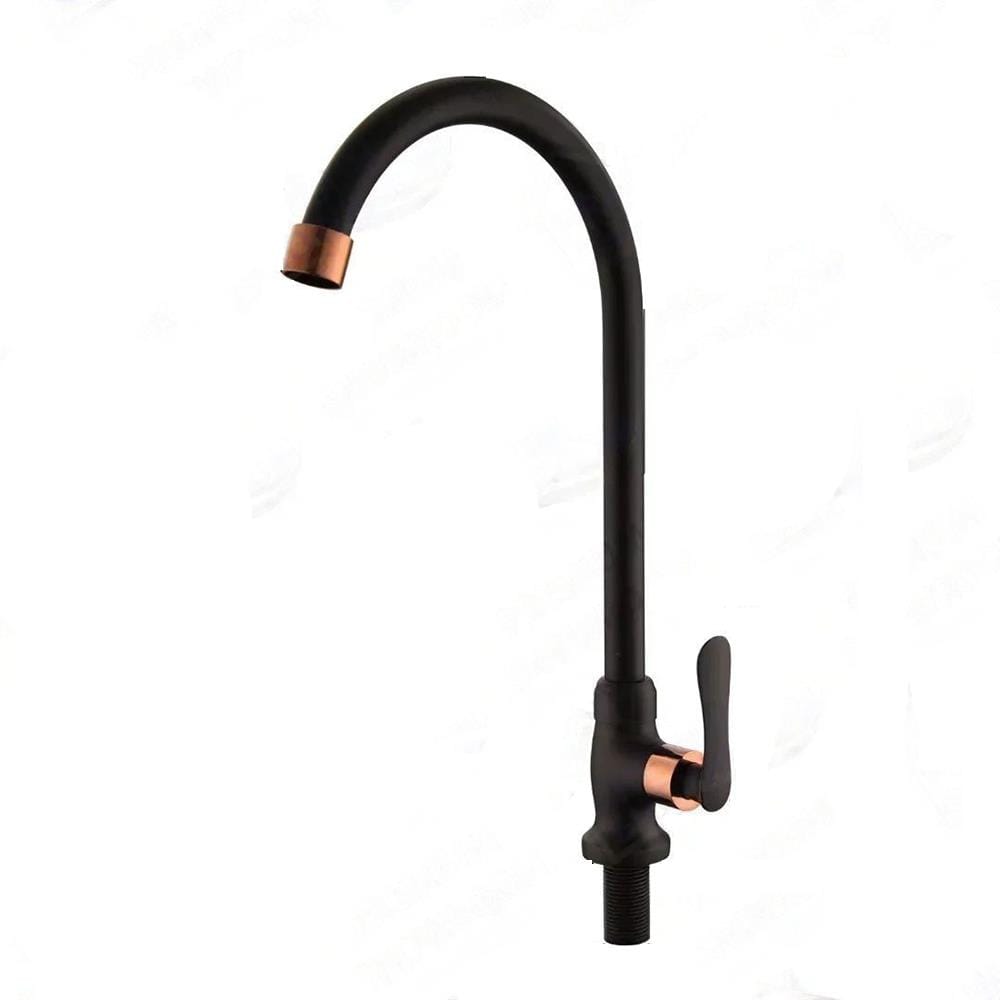 CABANA SINK FAUCET PILLAR MOUNTED KITCHEN TAP CB2840 ROSE GOLD + MATT BLACK