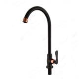 CABANA SINK FAUCET PILLAR MOUNTED KITCHEN TAP CB2840 ROSE GOLD + MATT BLACK