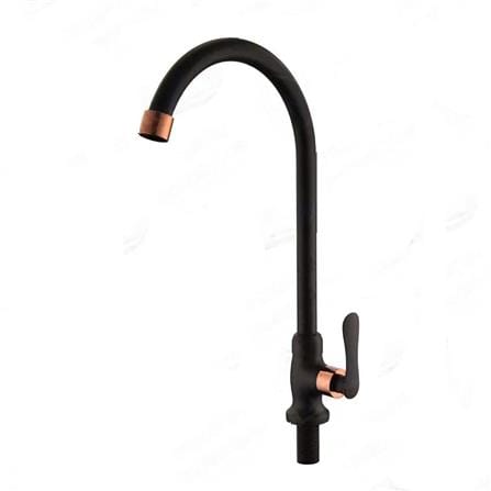 CABANA SINK FAUCET PILLAR MOUNTED KITCHEN TAP CB2840 ROSE GOLD + MATT BLACK