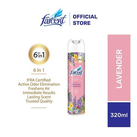 FARCENT SCENTED SPRAY 320ML RELAXING LAVENDER