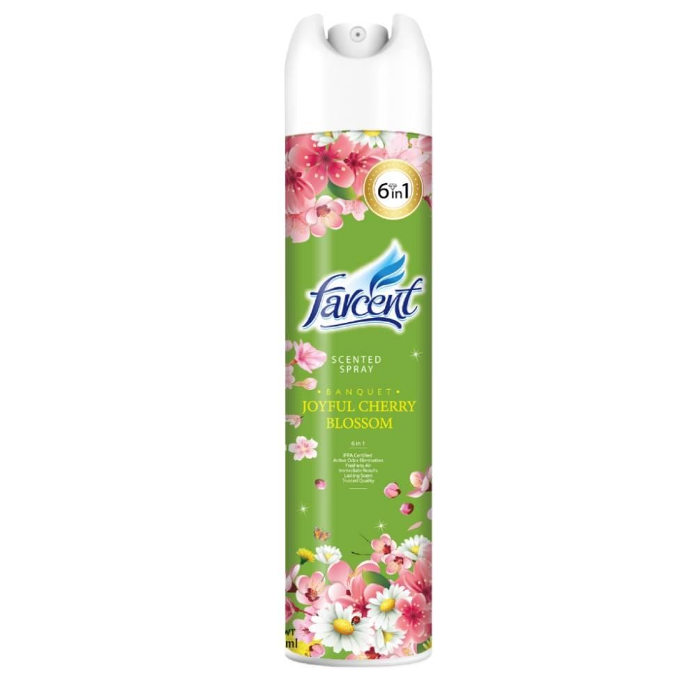 FARCENT SCENTED SPRAY 320ML JOYFUL CHERRY BLOSSOM