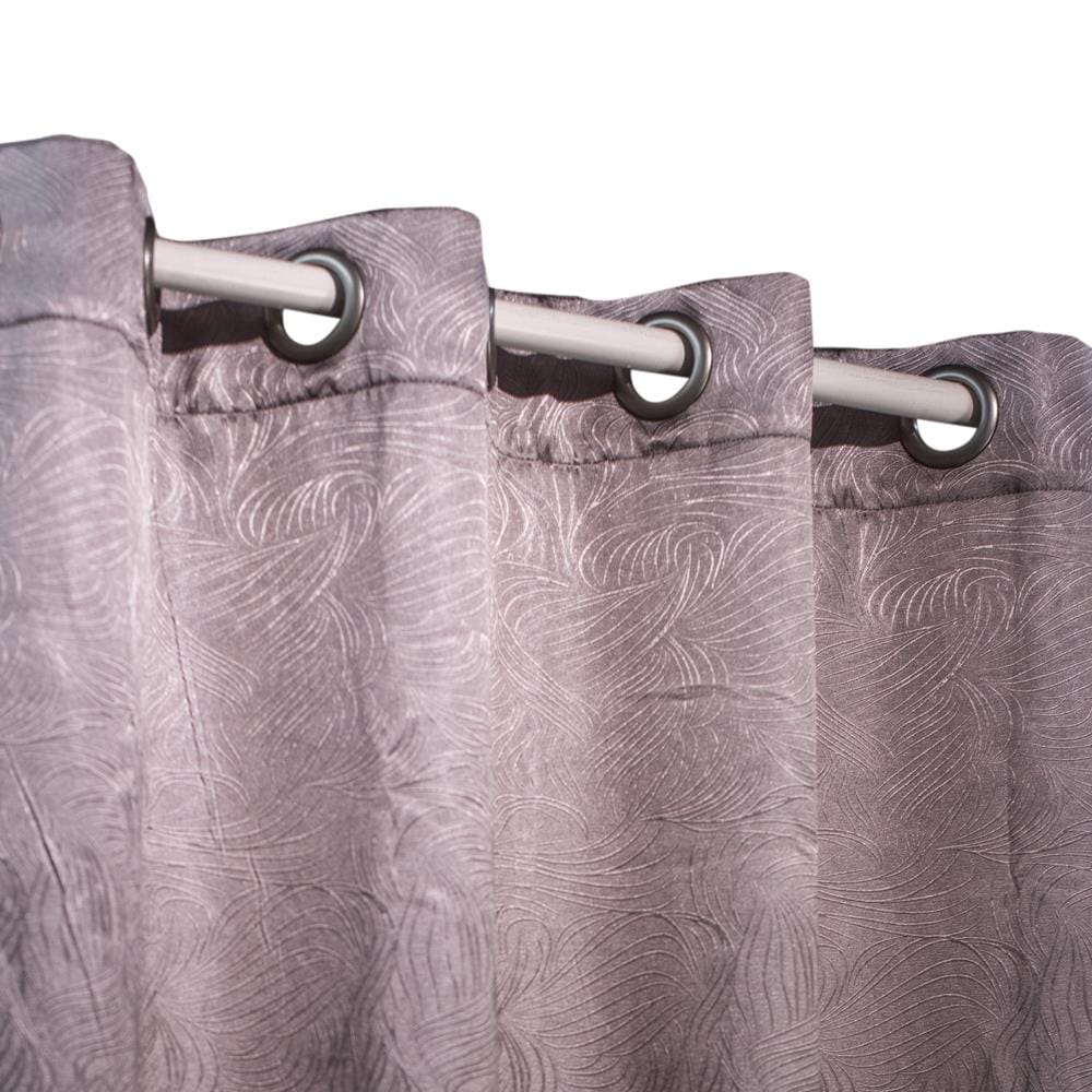 HLS HARMONY EYELET CURTAIN 130X280 BROWN