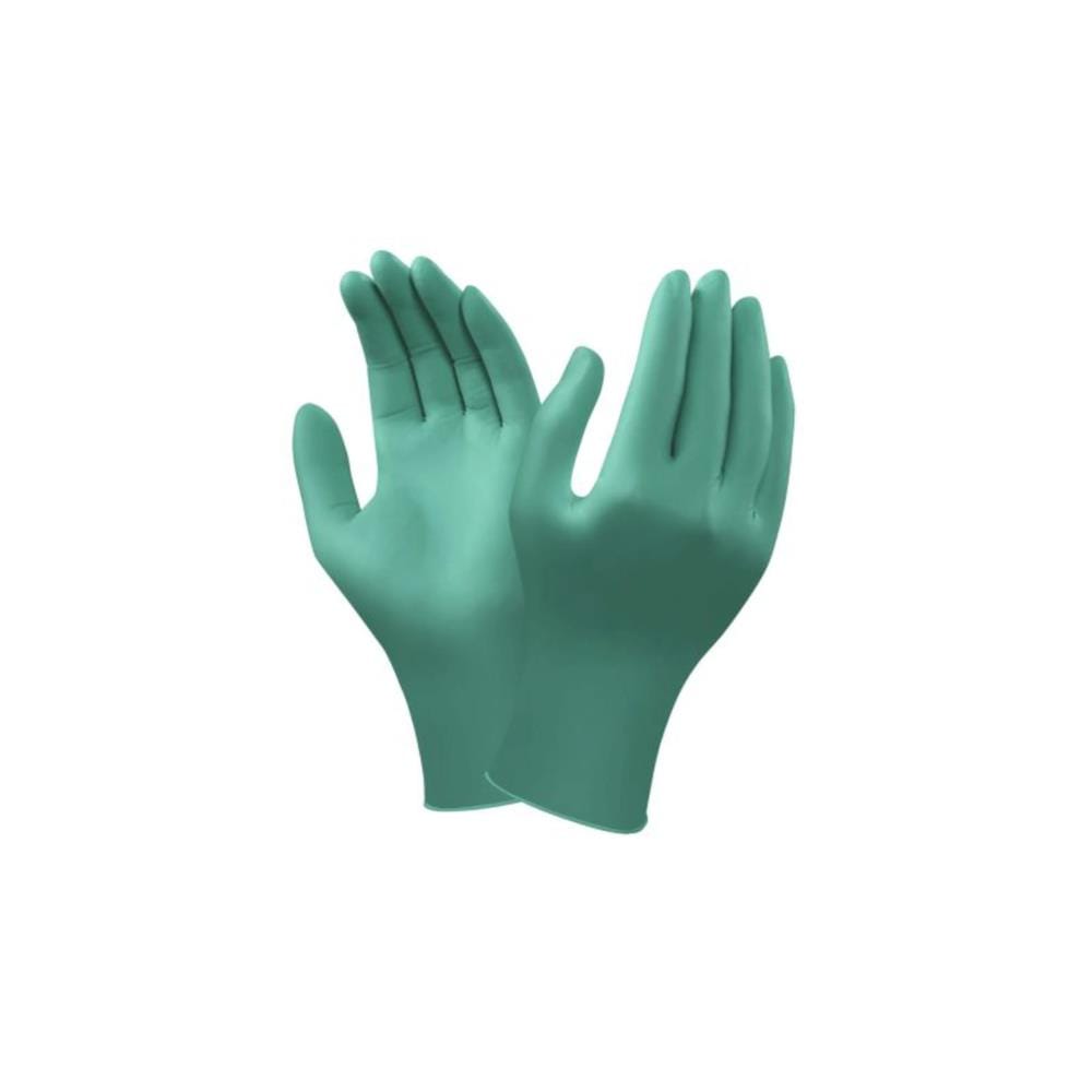JH DISPOSABLE LATEX GLOVES LARGE 100 EACH GREEN